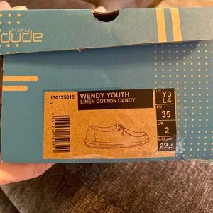 HyDude’s Youth size 3 US.